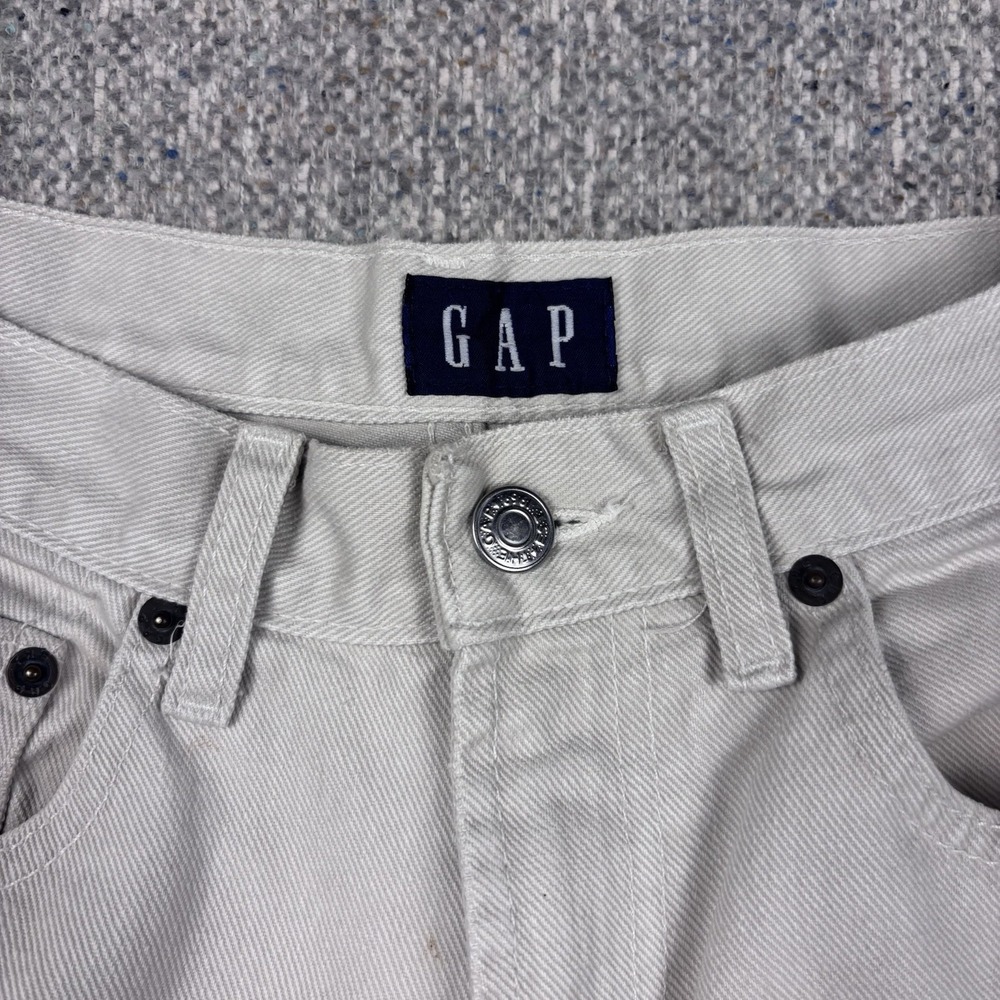Vintage GAP Made In USA Pants Womens 6 Putty Classic Fit High Rise - Picture 2 of 9